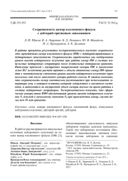 Сохраняемость камер плазменного фокуса с дейтерий-тритиевым заполнением