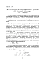 МОДЕЛЬ ДИАГРАММЫ БЛЯШКЕ НА ПРИМЕРЕ ТЕЛ ВРАЩЕНИЯ
