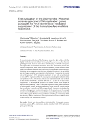 First evaluation of the Vairimorpha (Nosema) ceranae genome’s DNA replication genes as targets for RNA interference-mediated suppression of the honey bee Apis mellifera nosemosis