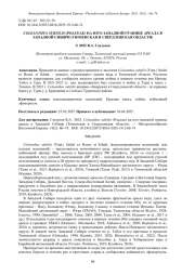 COLEANTHUS SUBTILIS (POACEAE) НА ЮГО-ЗАПАДНОЙ ГРАНИЦЕ АРЕАЛА В ЗАПАДНОЙ СИБИРИ (ТЮМЕНСКАЯ И СВЕРДЛОВСКАЯ ОБЛАСТИ)