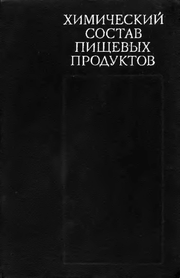 Химический состав пищевых продуктов